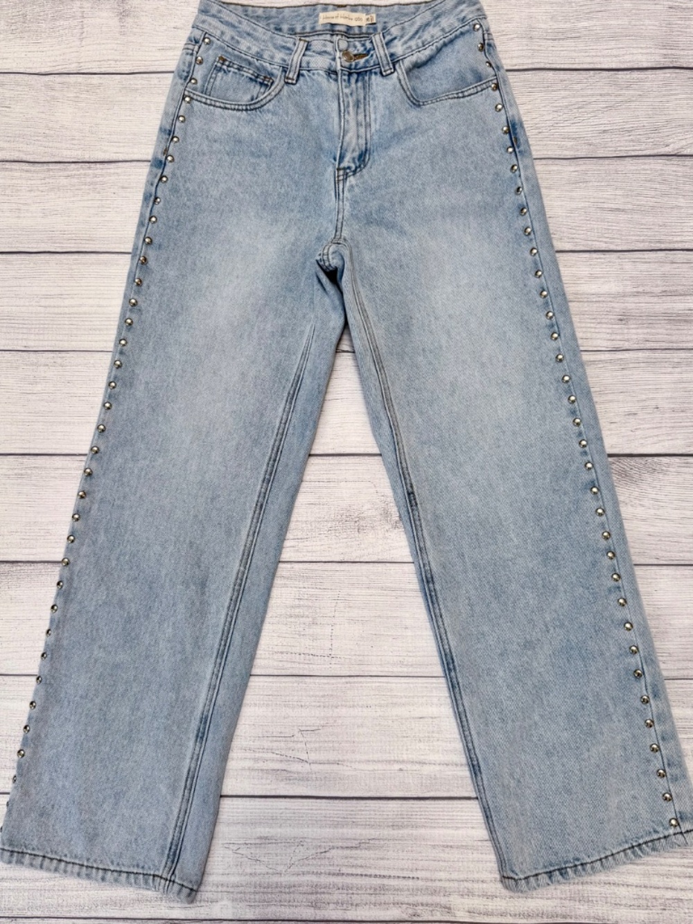 House of Harlow 1960 Studded Straight Leg Jeans 26